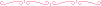 Pink curled decorative divider