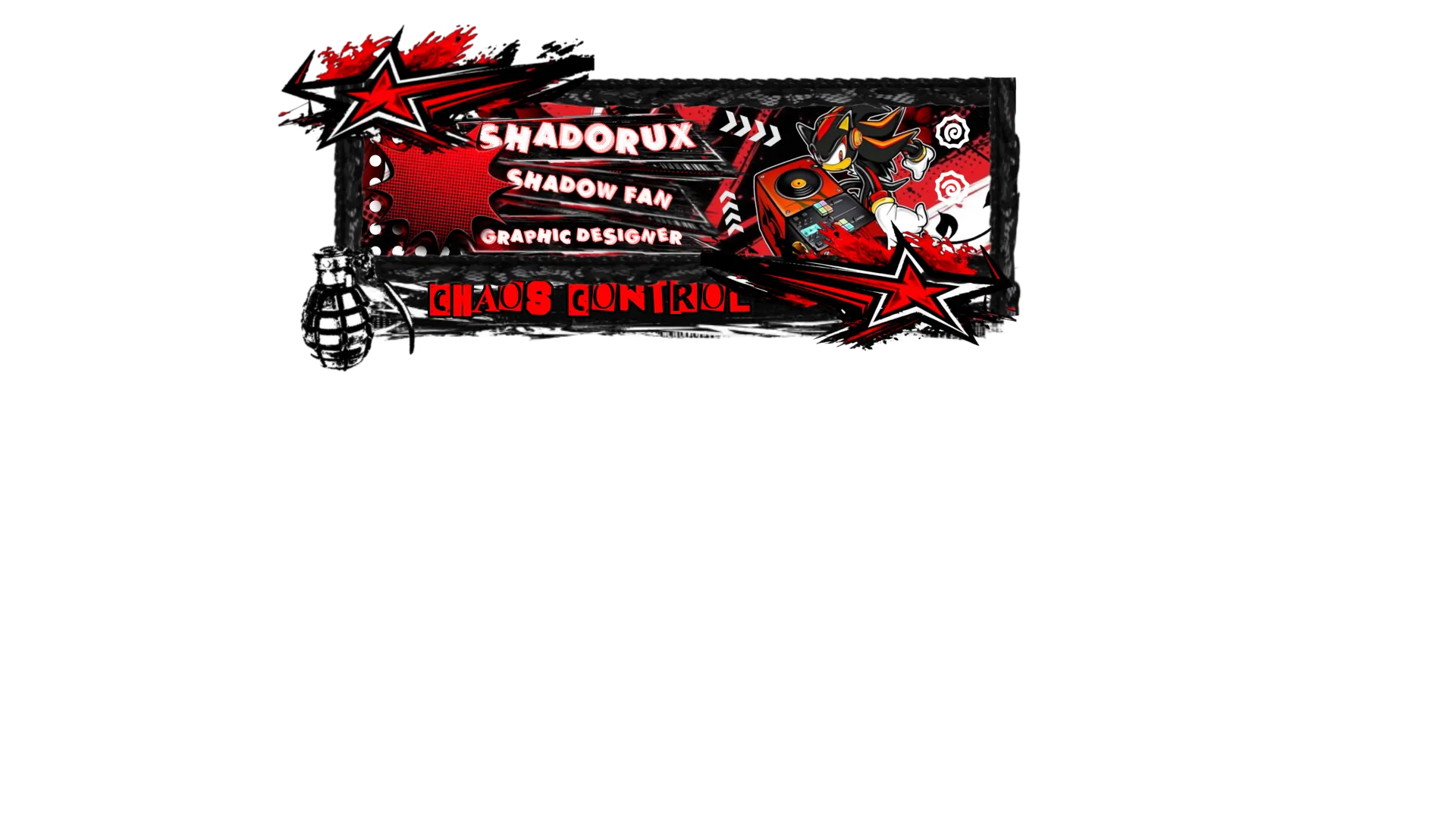 Shadorux — Shadow fan, graphic designer, Chaos Control